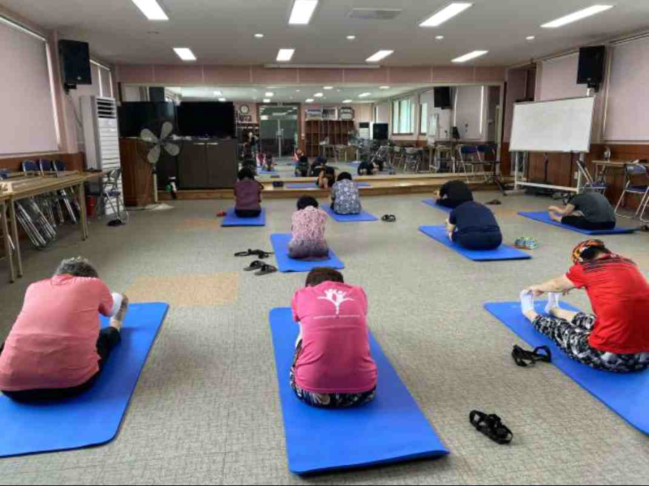 2021 탄천면 평생학습 '바른자세 건강 스트레칭' 이미지