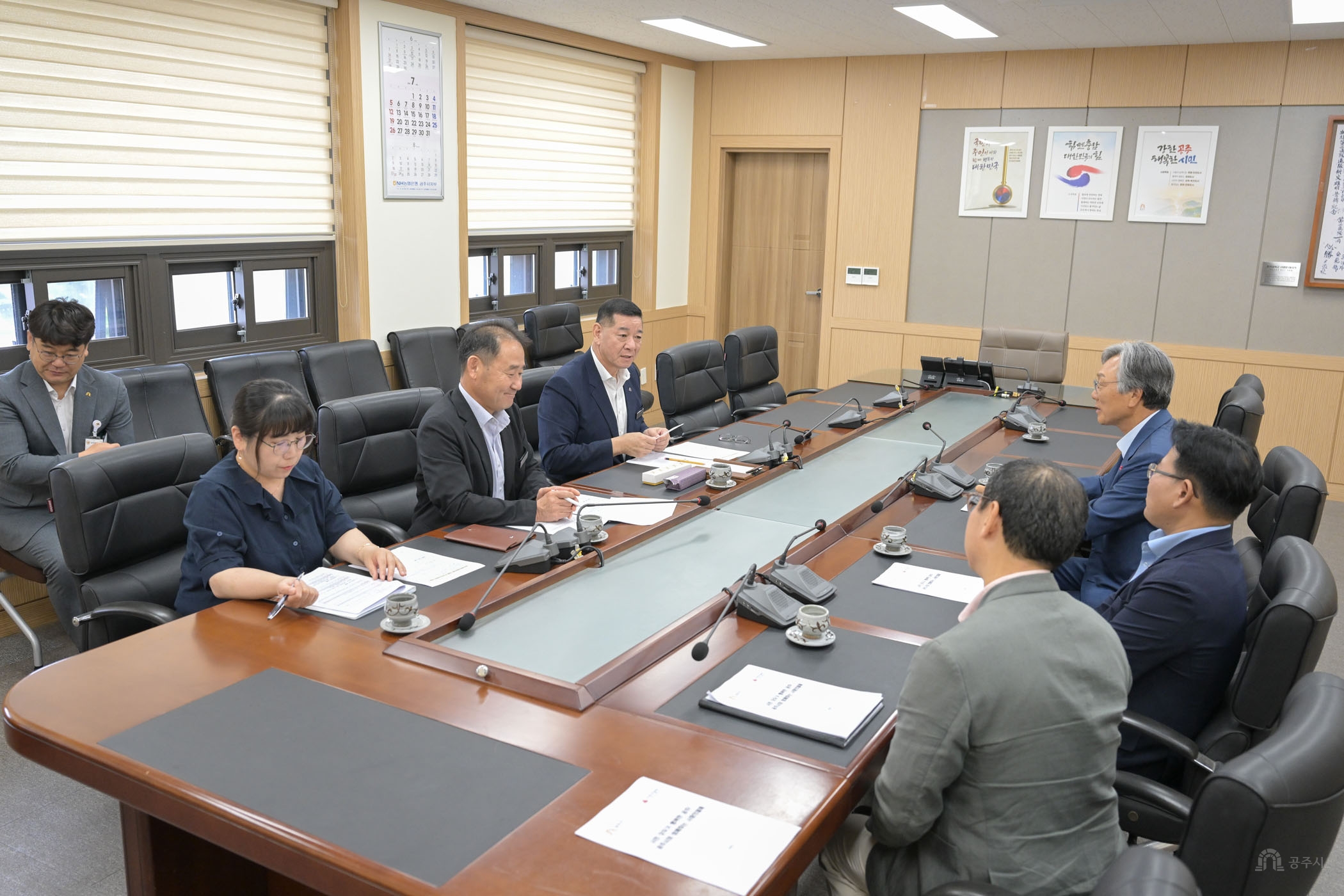 2026년 7월 22일 충남사회복지공동모금회 간담회 및 공주시 아너소사이어티 가입식 [상황실]